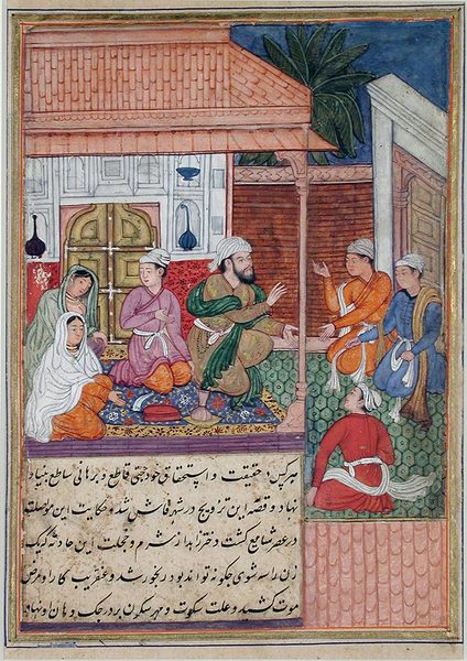 The suitors fight among themselves by Unknown artist