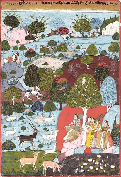 Todi Ragini of Raga Malkaunsa by Unknown artist