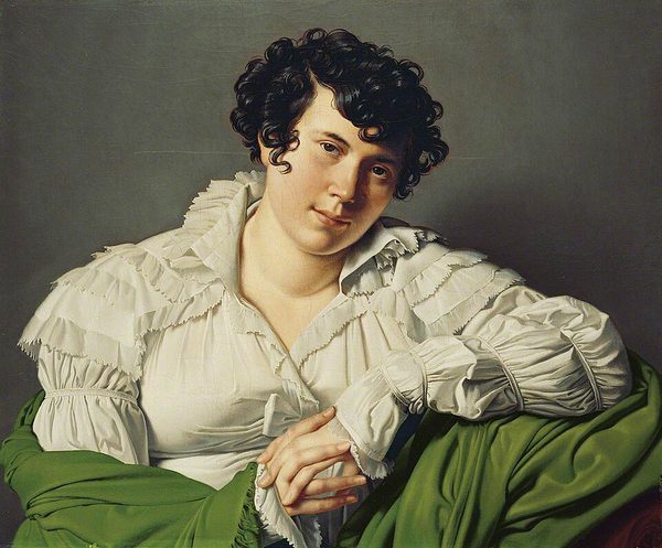 Portrait de Madame de Staël by Jean-Auguste-Dominique Ingres