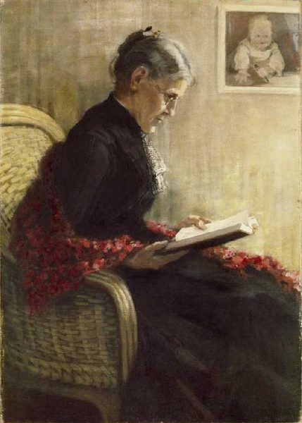 Portrait of the Mother by Franz Marc