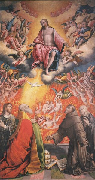 La Liberazione delle anime del Purgatorio by Ercole Ramazzani