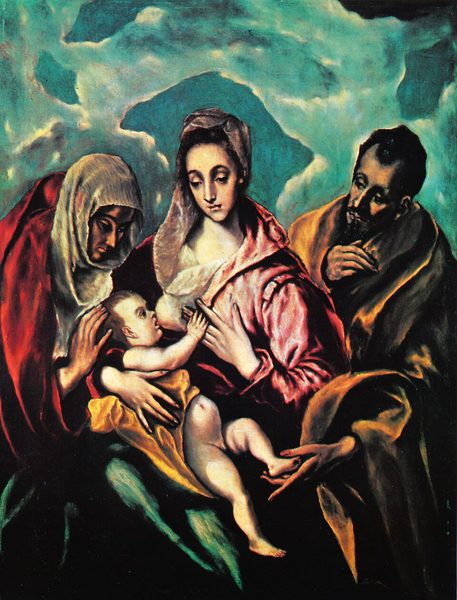 Holy Family with Saint Anne by El Greco