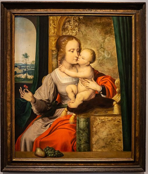 Madonna of the Cherries by Unknown artist