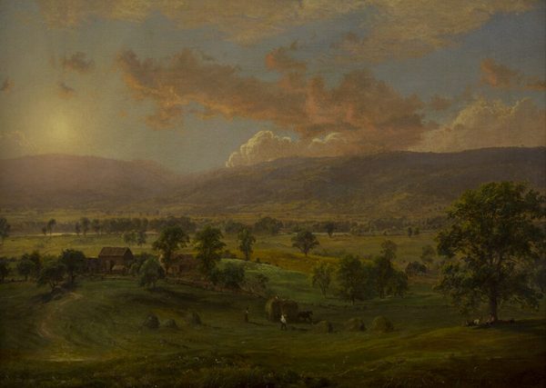 The Old Homestead, Wyoming Valley by Jasper Francis Cropsey