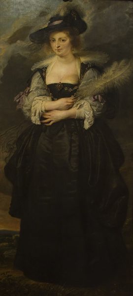 Portrait of Helena Fourment by Peter Paul Rubens