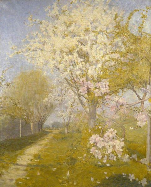 Apple Blossom at Dennemont by Charles Conder