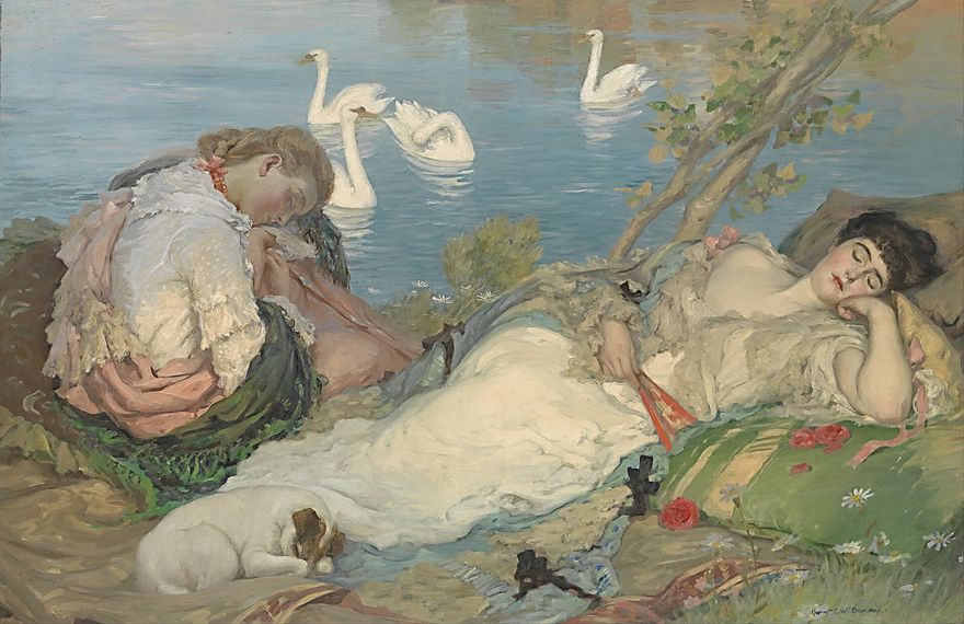 Asleep by Rupert Bunny
