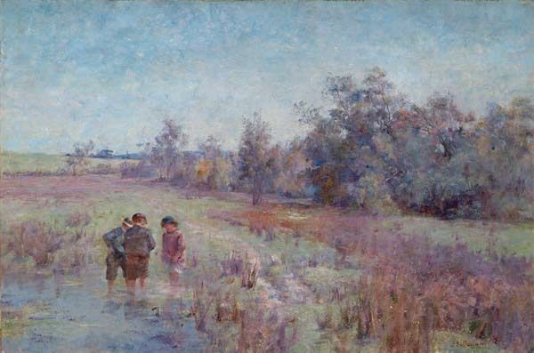 Field naturalists by Jane Sutherland