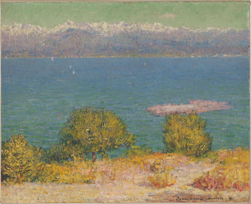 Landscape, Antibes (The Bay of Nice) by John Peter Russell